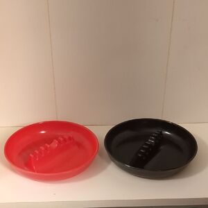 2 Piece Plastic Ashtray